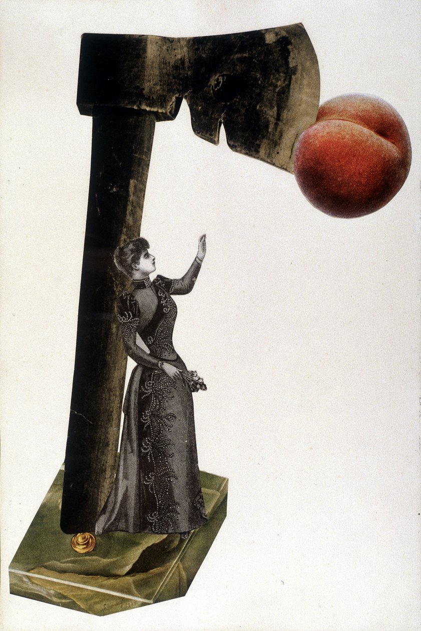 Koláž „“ Sans titre““ – od Jindřicha Štýrského (1899-1942) (34 z 23) od Jindrich Styrsky