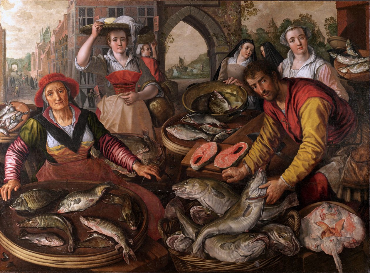 Čtyři prvky od Joachim Beuckelaer