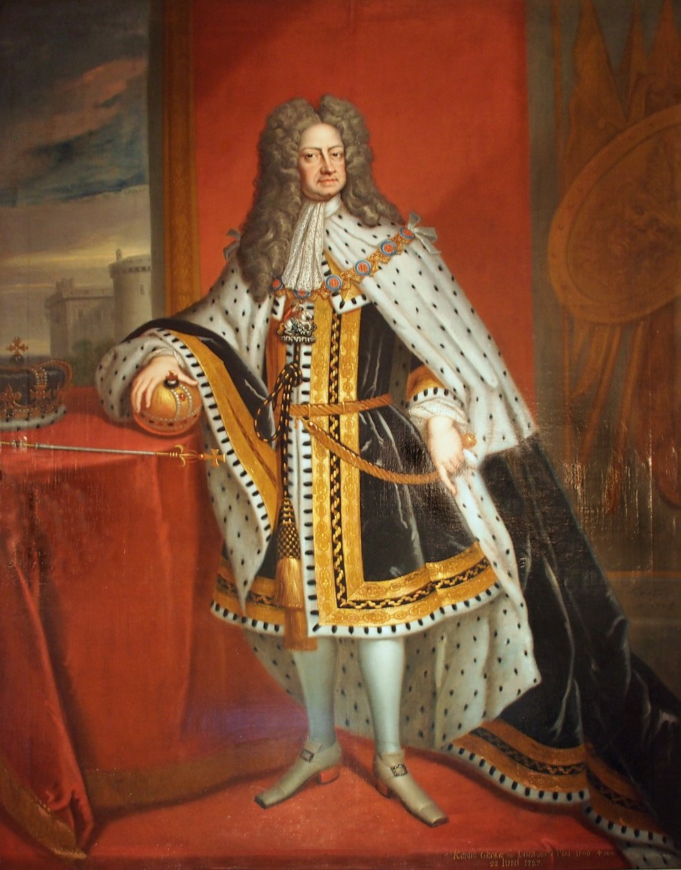 Georg I, král Velké Británie a Irska od Joachim Kayser