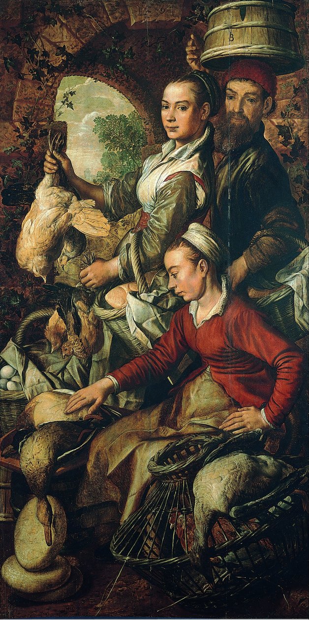 Scéna trhu od Joachim Beuckelaer