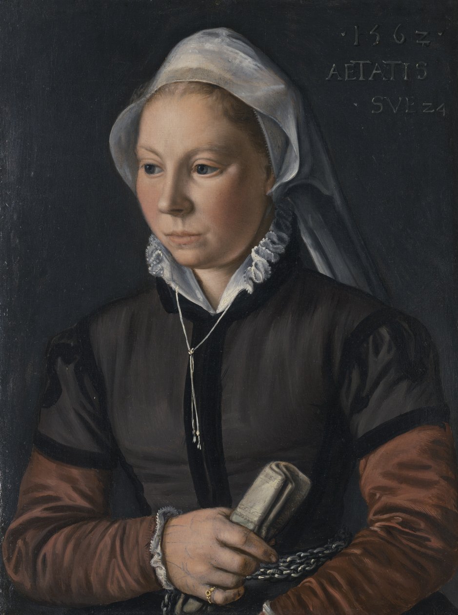Portrét mladé ženy, 1562 od Joachim Beuckelaer