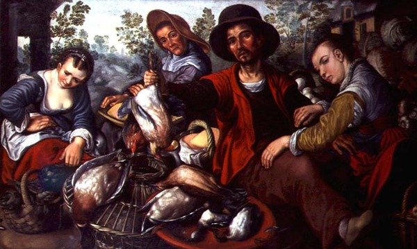 The Game Stall (olej na plátně) od Joachim Beuckelaer