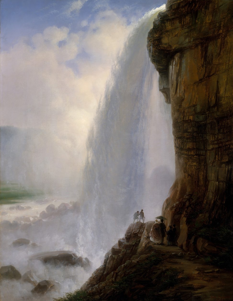 Pod Niagarskými vodopády, 1862. od Joachim Ferdinand Richardt