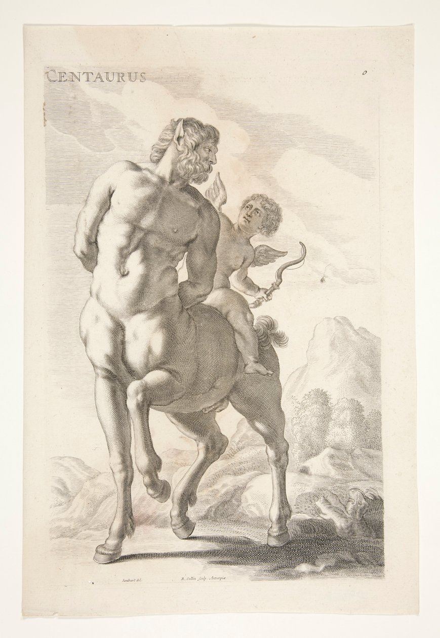 Kentaur Borghese od Joachim von Sandrart