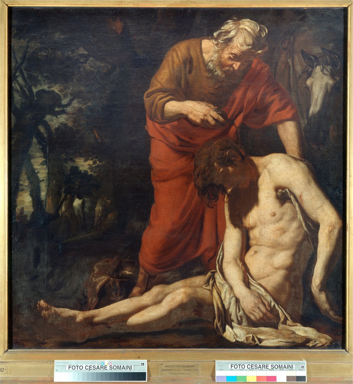 Dobrý samaritán od Joachim von Sandrart