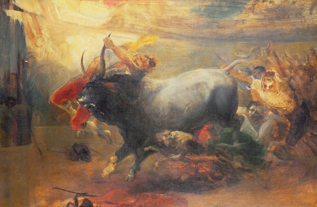 Býčí zápasy od Joachin Dominguez Becquer