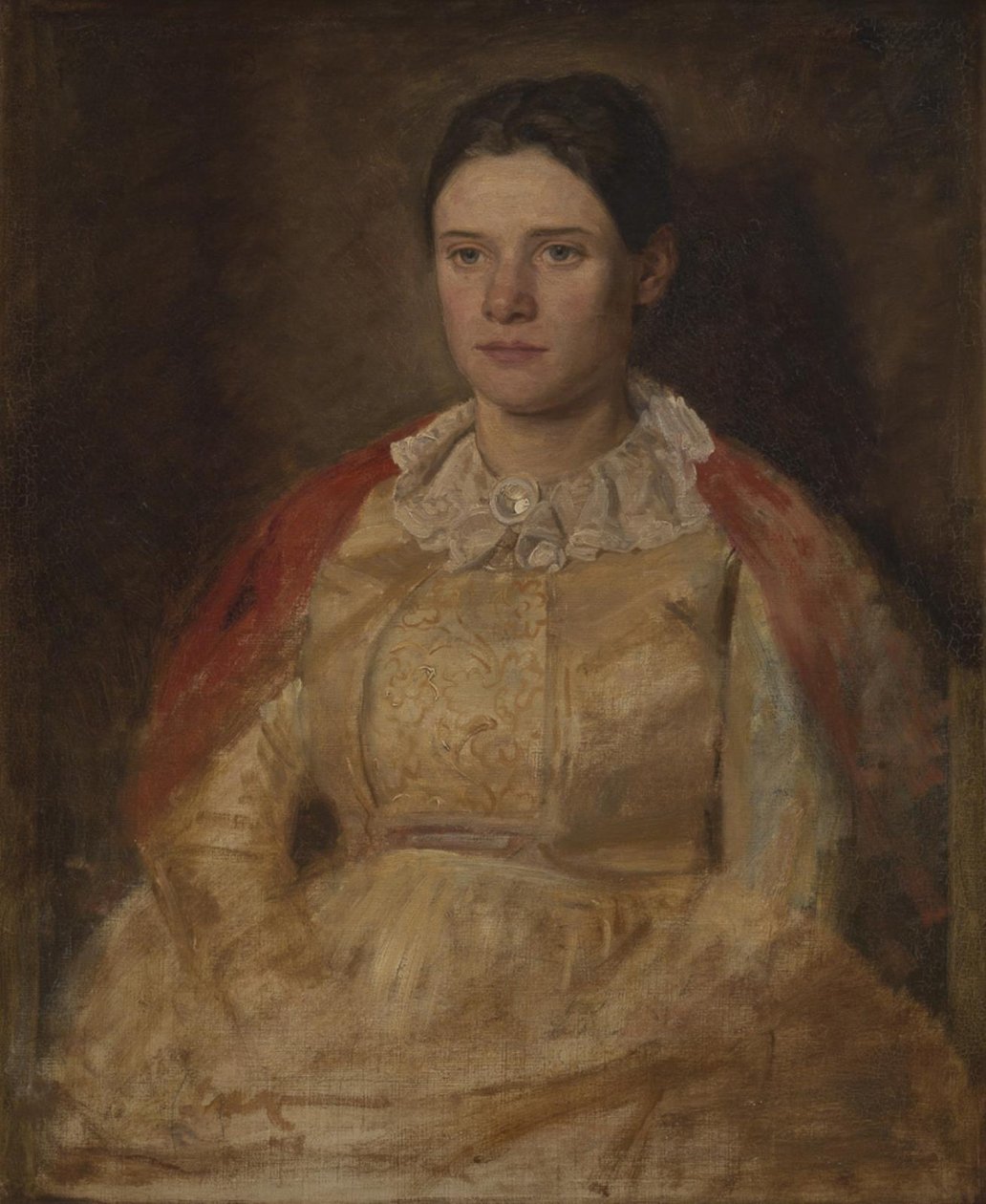 Agnete Skovgaard, rozená Lange, manželka umělce od Joakim Frederik Skovgaard