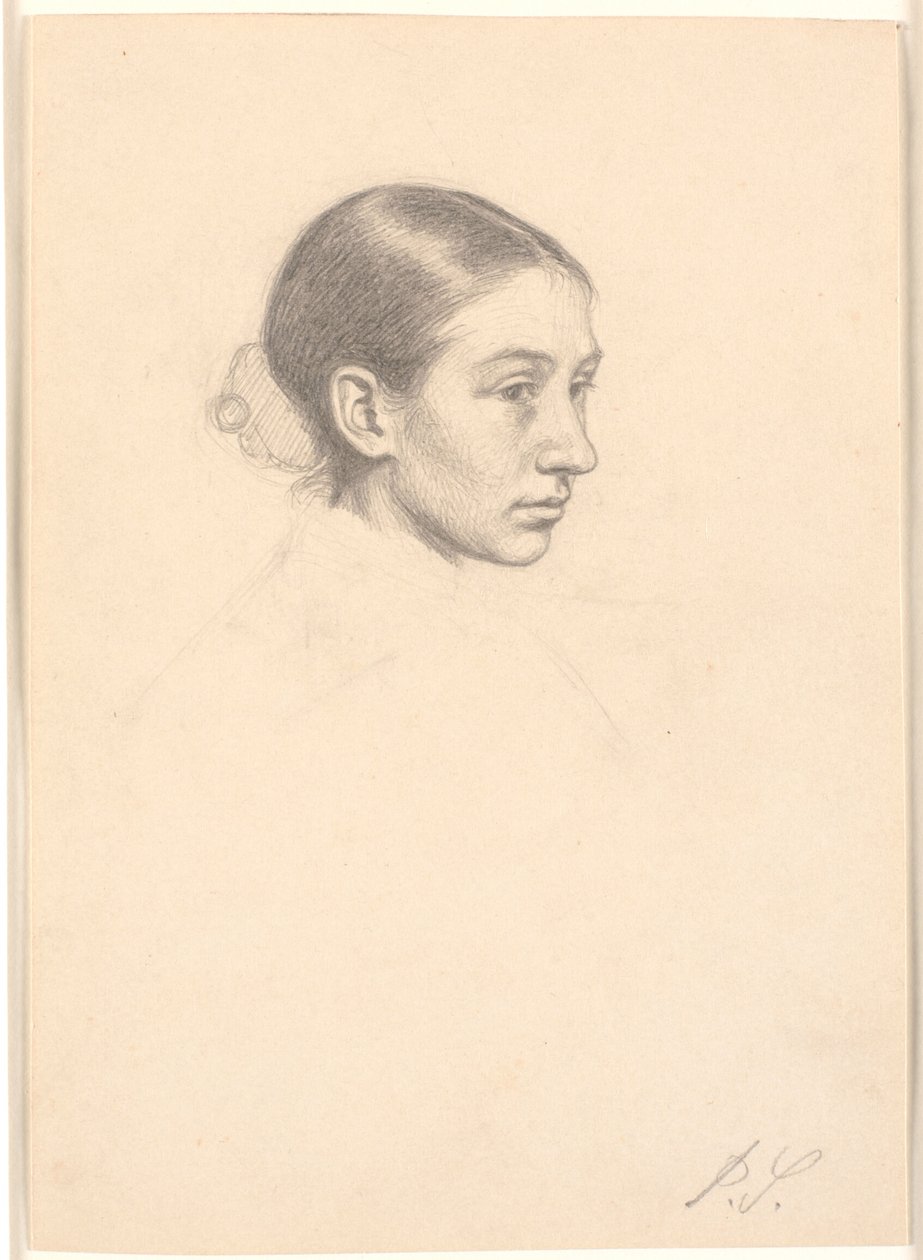Portrét Susette Cathrine Skovgaard (provdaná Holten) od Joakim Frederik Skovgaard