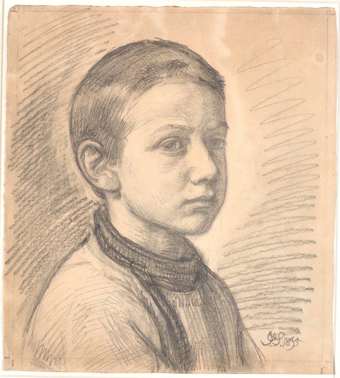 Portrét malíře J.Th. Skovgaard jako chlapec od Joakim Frederik Skovgaard