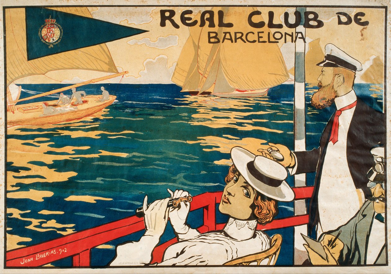 Královský klub v Barceloně od Joan Llaverias