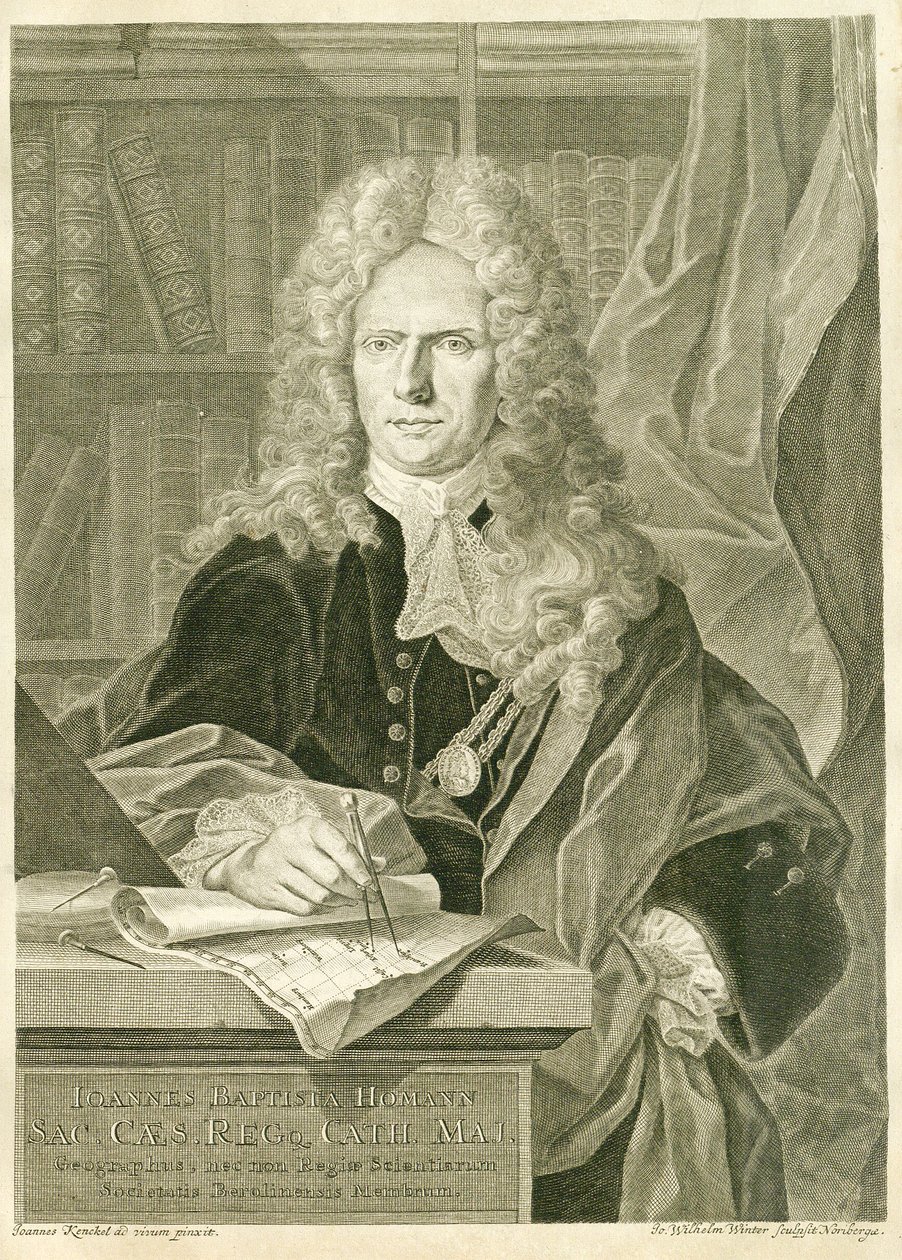 Joannes Baptista Homann, 1740 od Joannes Krenckel