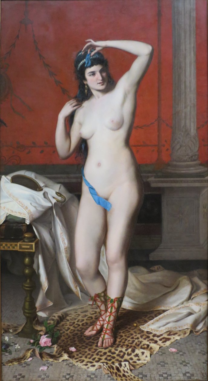 Pompeana Pompejská žena od Joao Zeferino da Costa