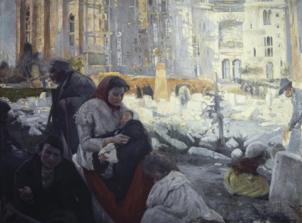 Katedrála chudých od Joaquim Mir i Trinxet