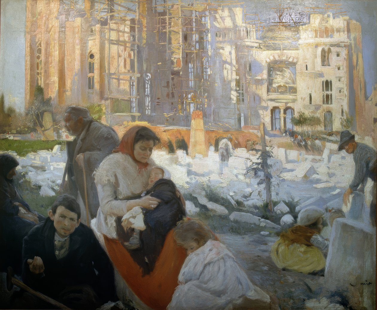 Katedrála chudých od Joaquim Mir i Trinxet