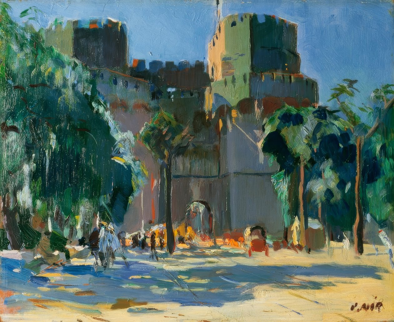 Serranos Towers, Valencie od Joaquim Mir i Trinxet