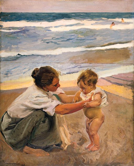  Na pobřeží od Joaquín Sorolla