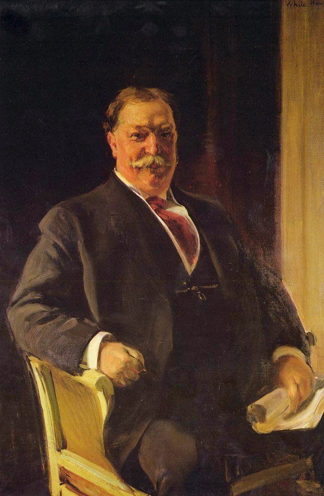 Retrato del Sr. Taft, Presidente de los Estados Unidosn English: Portrait of Mr. Taft, President of the United Statesn English: Portrait of Mr. Taft, President of the United States of America od Joaquín Sorolla