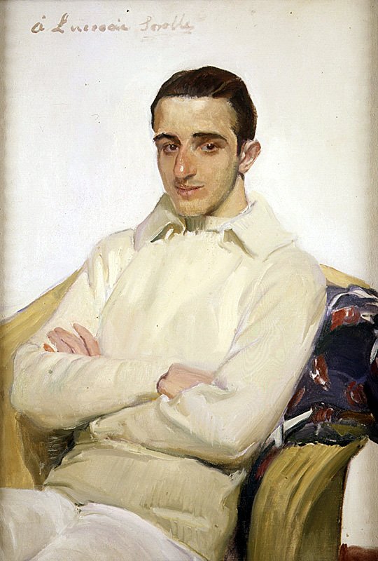 Portrét Jose Luis Benlliure Lopez de Arana od Joaquín Sorolla
