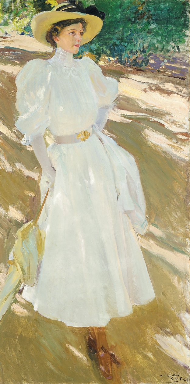 Maria v La Granja od Joaquín Sorolla