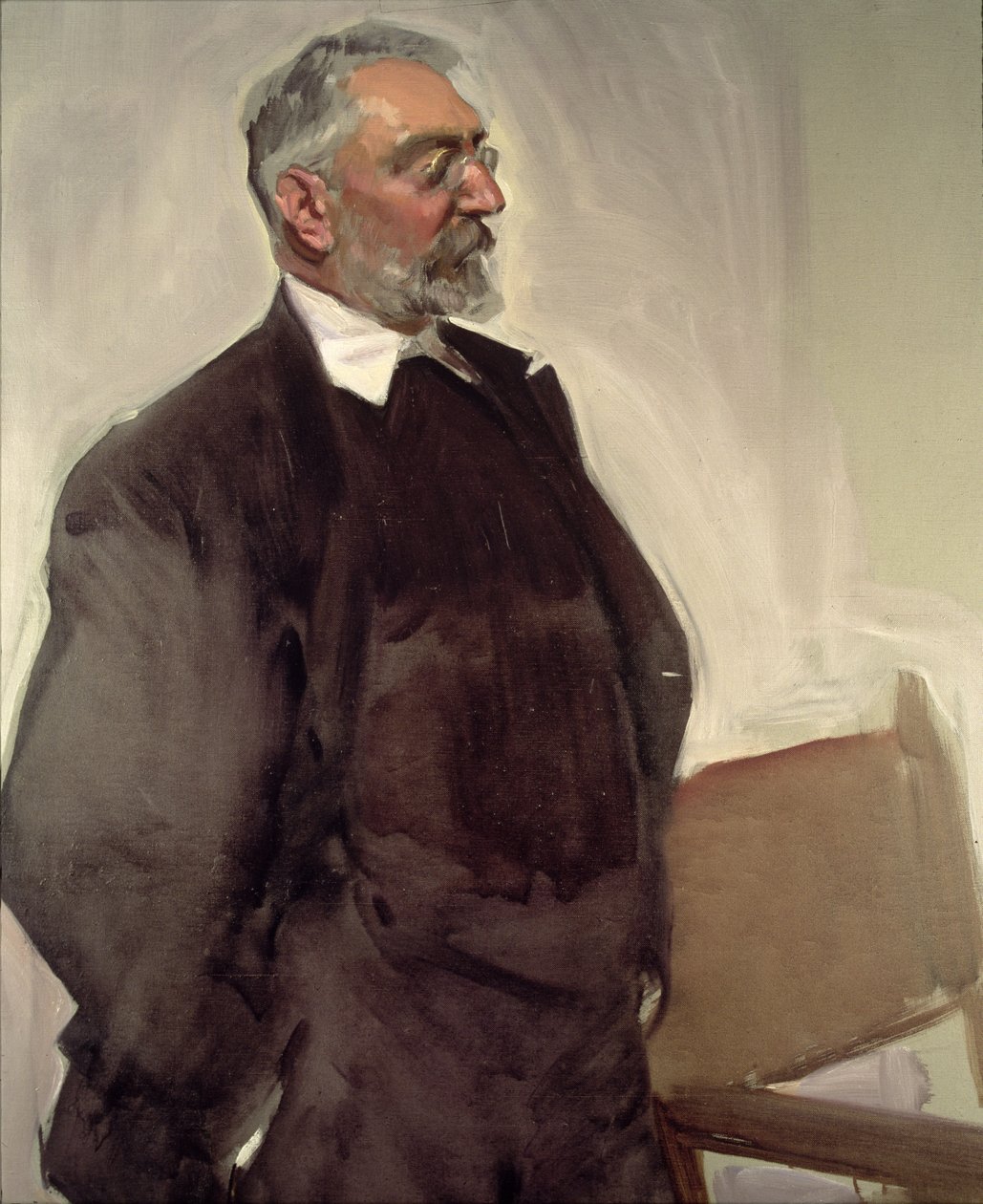 Portrét Miguela de Unamuno y Jugo (1864-1936) kolem roku 1920 (olej na plátně) od Joaquin Sorolla y Bastida