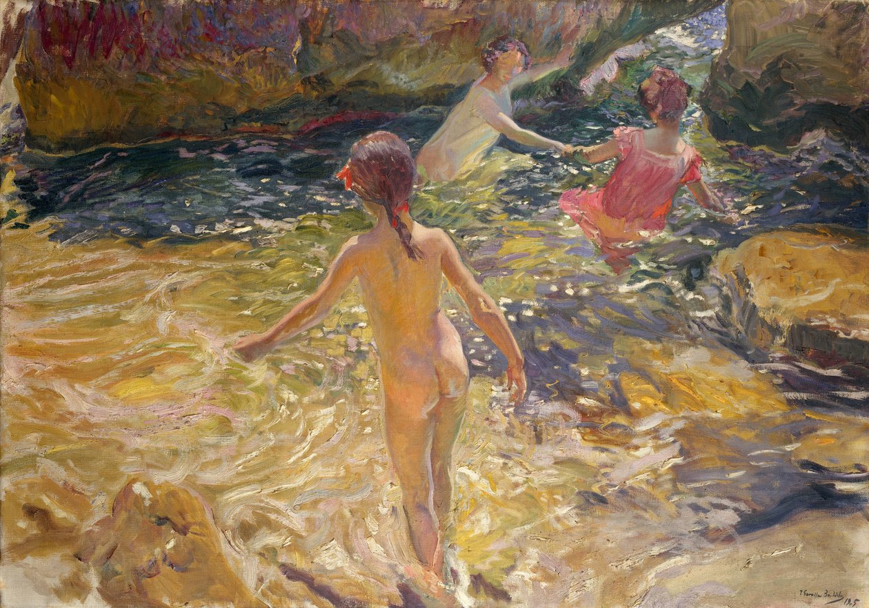 The Bath, Jávea od Joaquín Sorolla