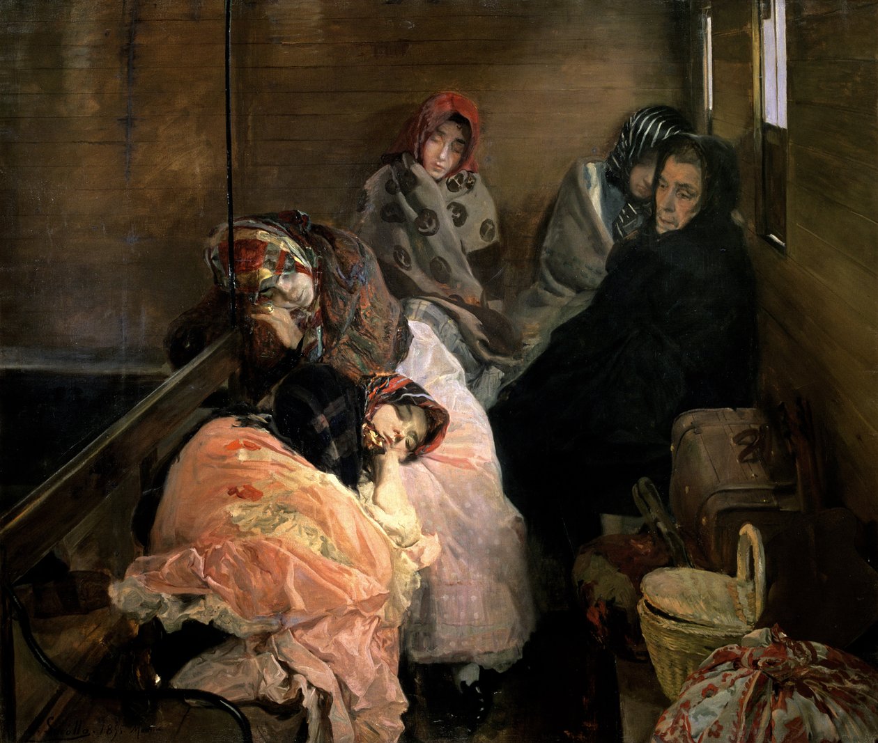 Obchod s bílými otroky od Joaquin Sorolla y Bastida