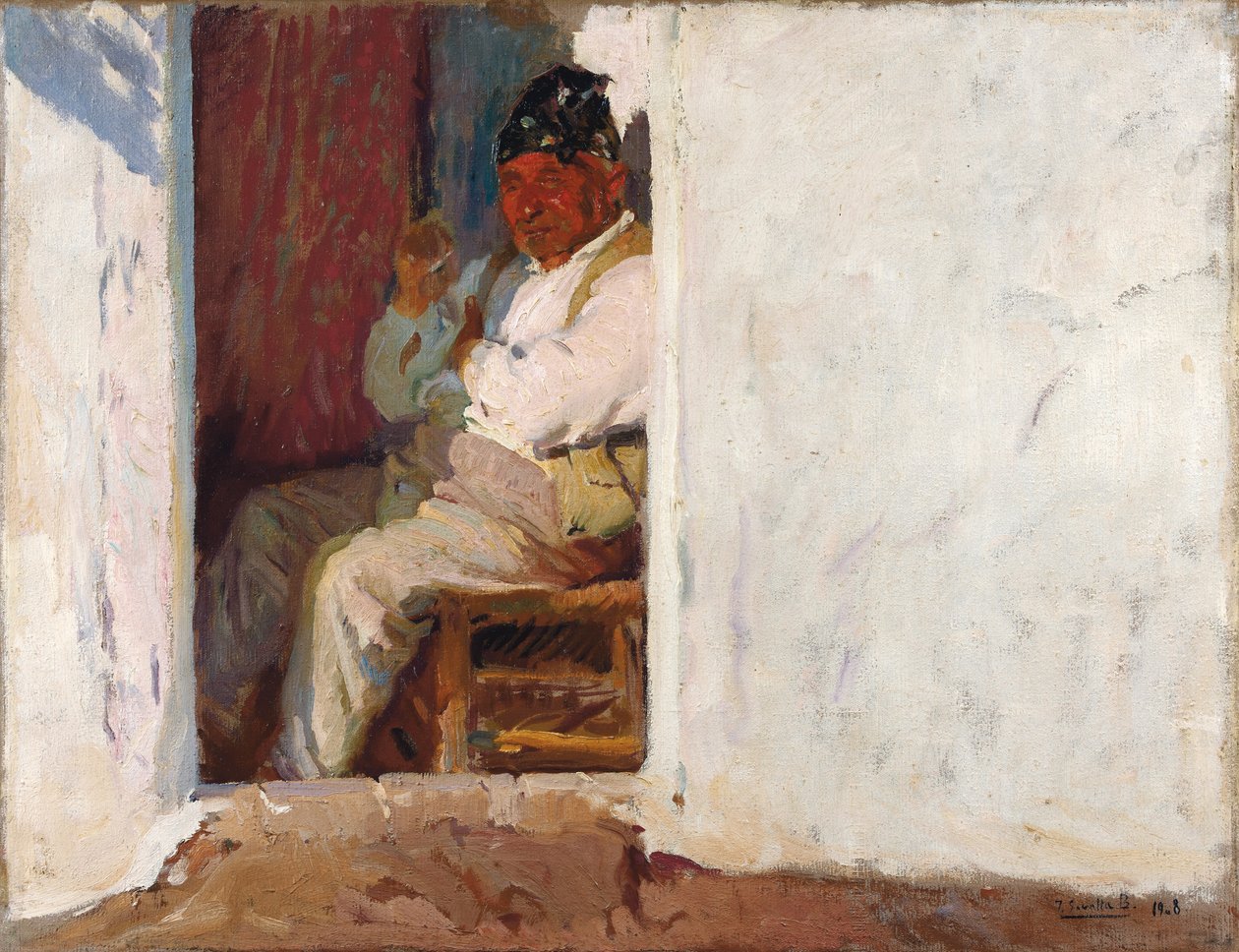 strýc Pancha; Strýček Pancha, 1907 od Joaquín Sorolla