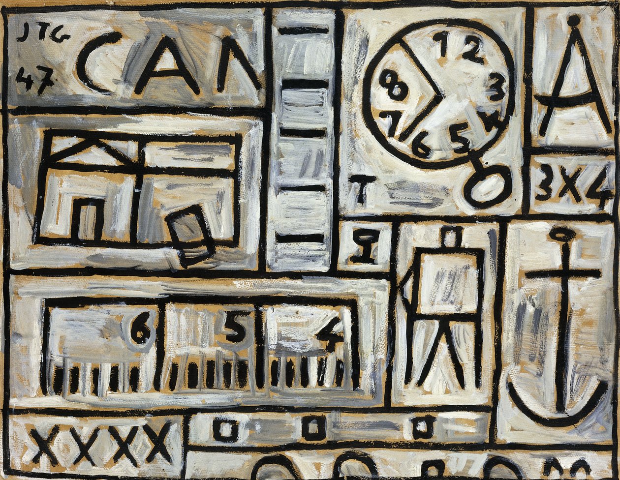 Konstruktivní umění; Arte Constructivo od Joaquin Torres-Garcia