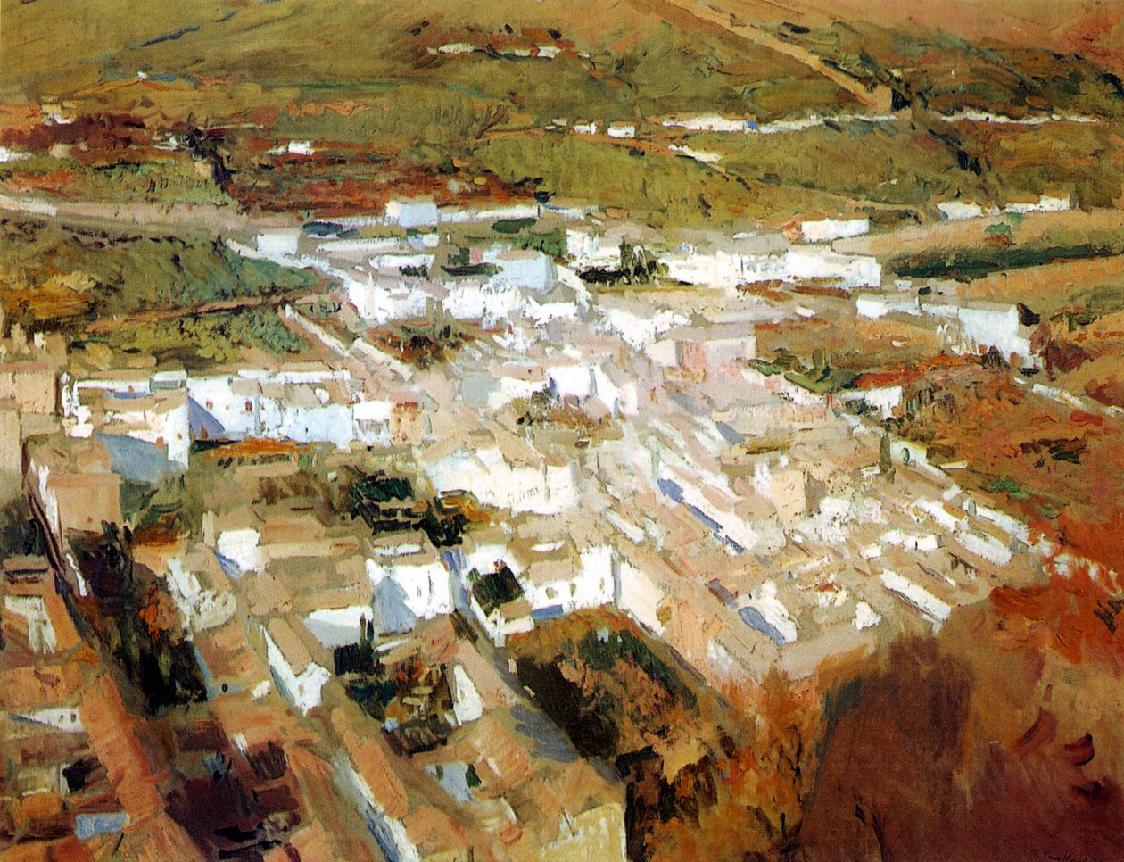 Albaicin od Joaquín Sorolla