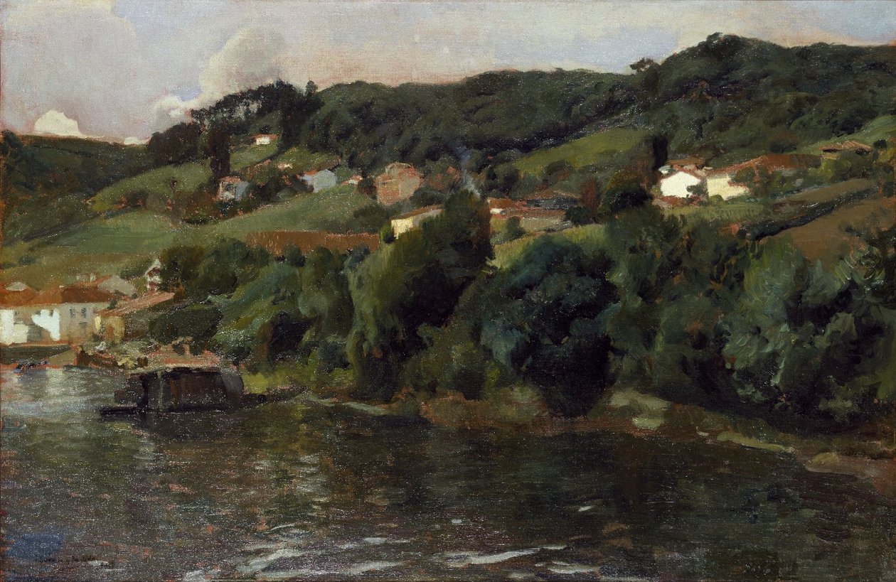Asturianská krajina od Joaquín Sorolla