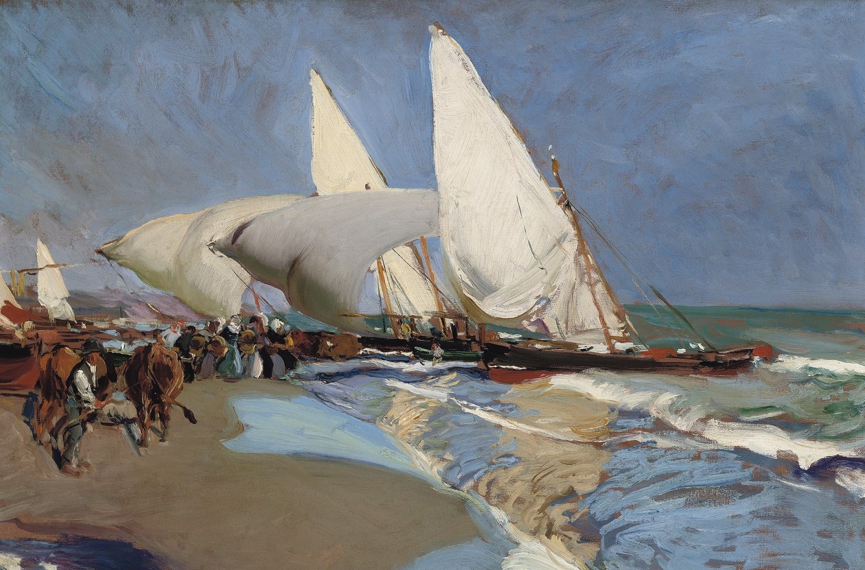 Pláž Valencia od Joaquín Sorolla