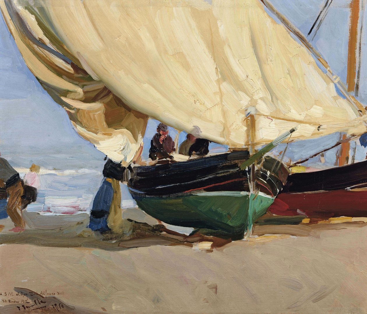 Rybáři od Joaquín Sorolla