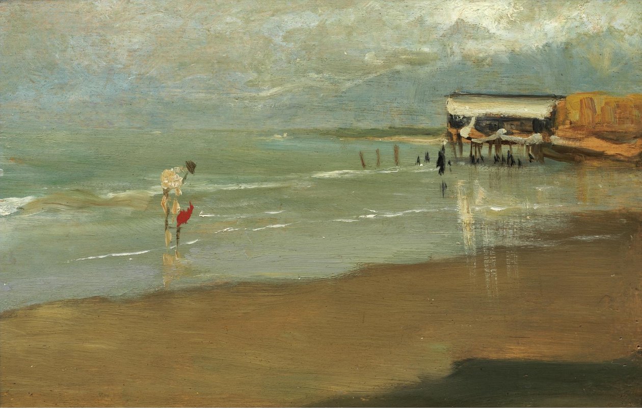 Pláž Galicia od Joaquín Sorolla