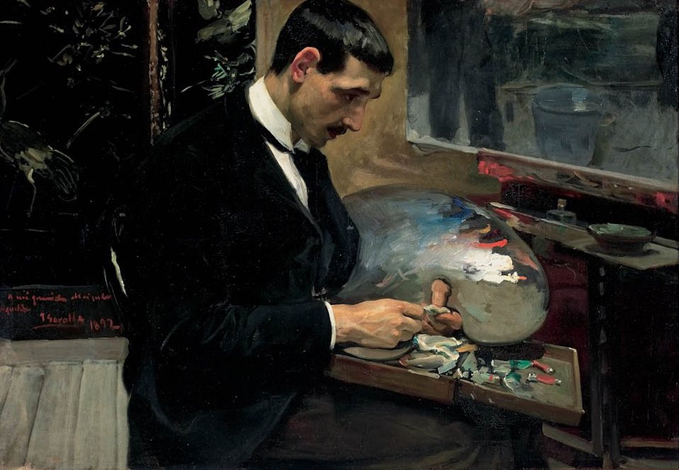 Portrét Agustína Otermína od Joaquín Sorolla