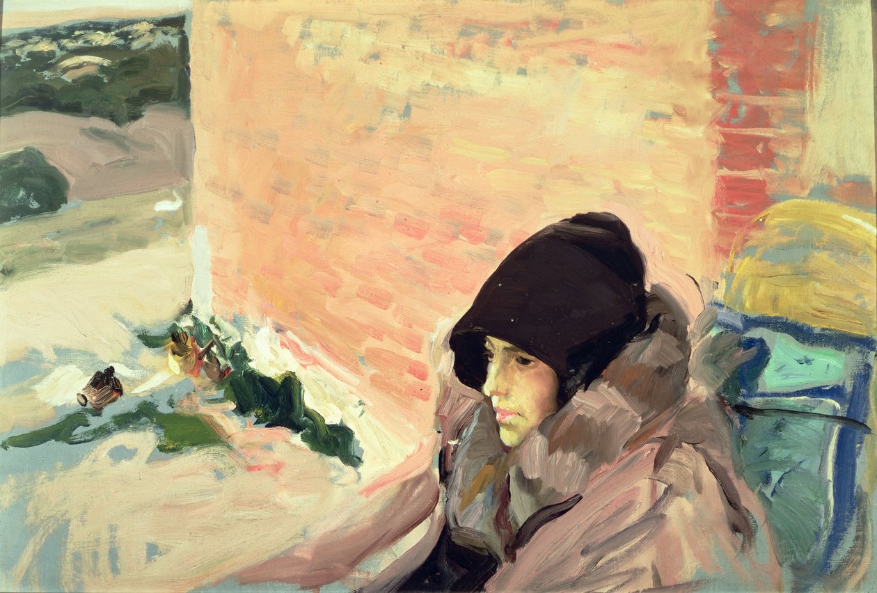 Portrét Marie v rekonvalescenci od Joaquín Sorolla