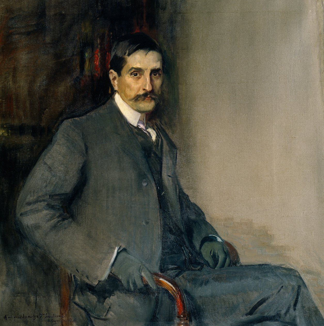 Portrét Francisca Rodrígueze de Sandovala od Joaquín Sorolla