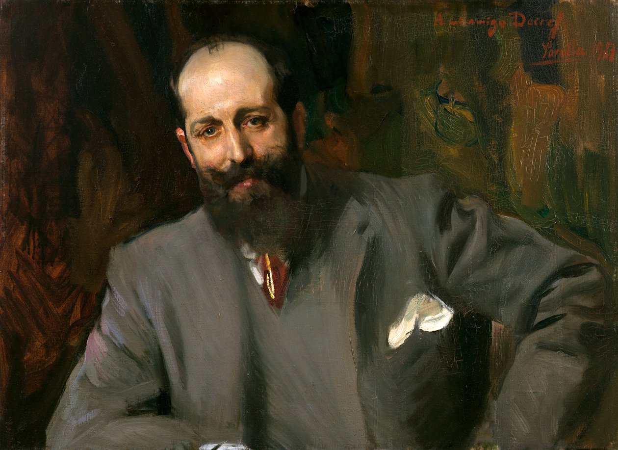 Portrét Dr. Joaquína Decrefa y Ruize od Joaquín Sorolla