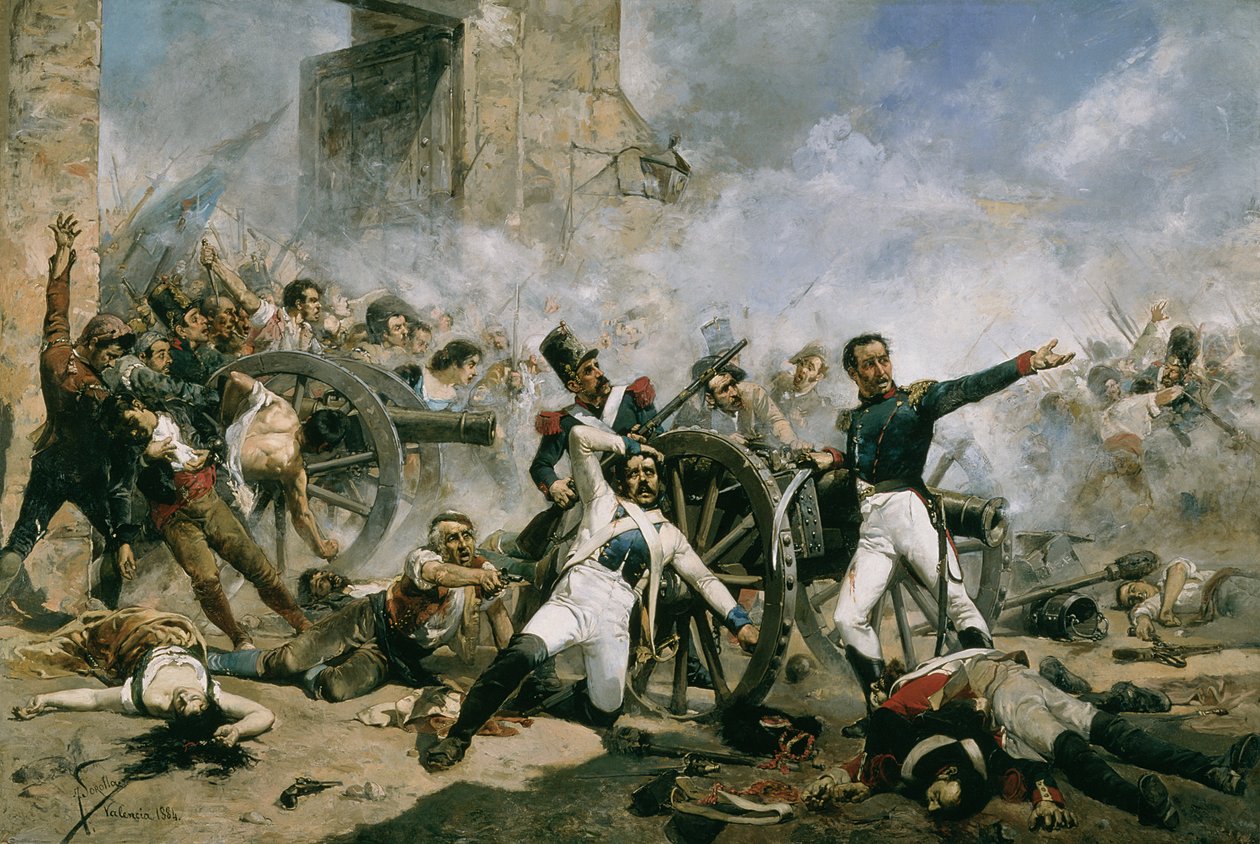 2. května v Madridu, 1884 od Joaquín Sorolla