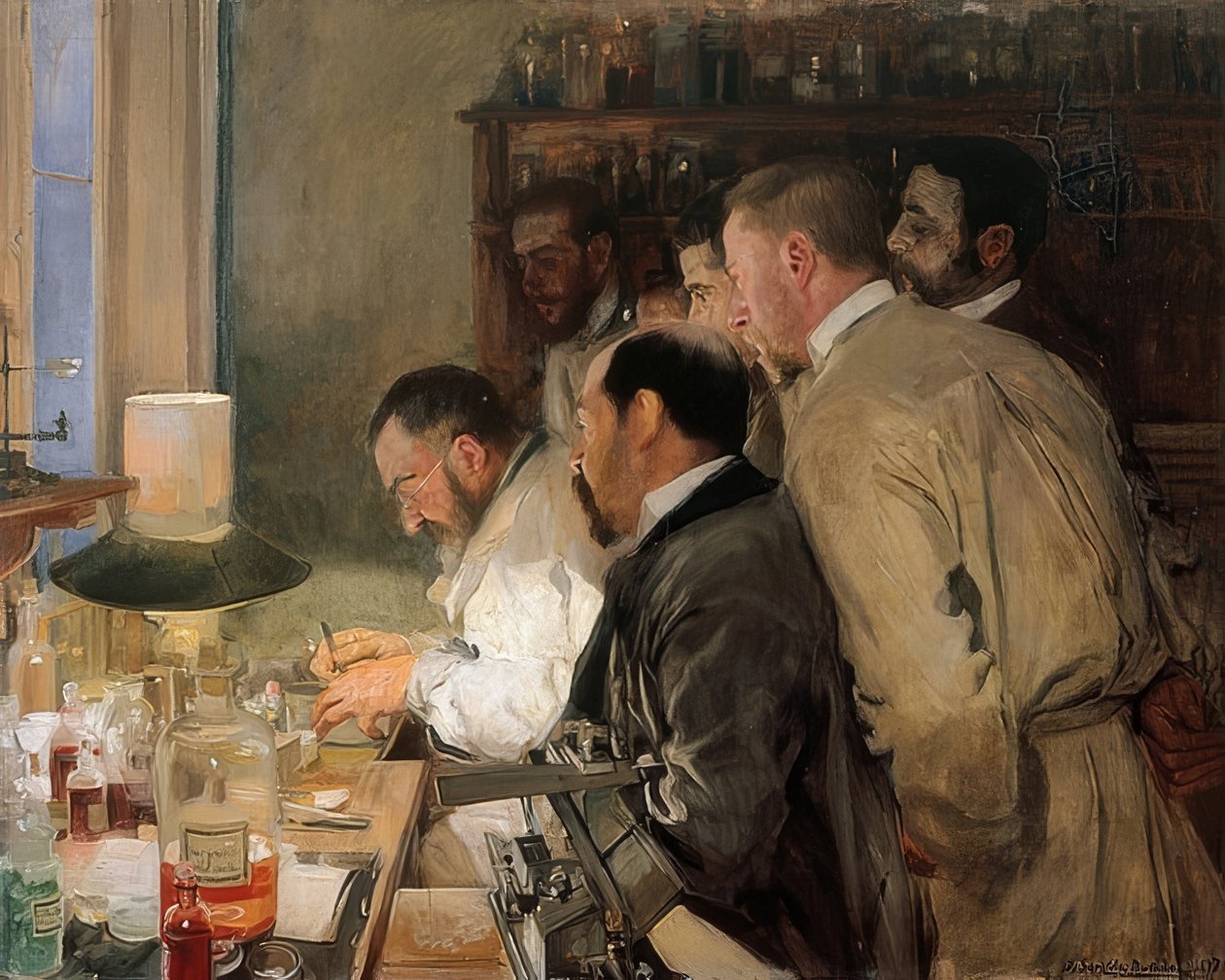 Výzkum. 1897 od Joaquín Sorolla