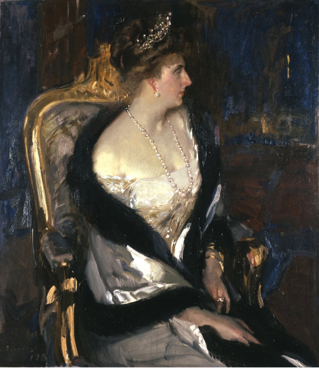 Královna Viktorie Eugenie Španělská 1887-1969, 1911. od Joaquín Sorolla
