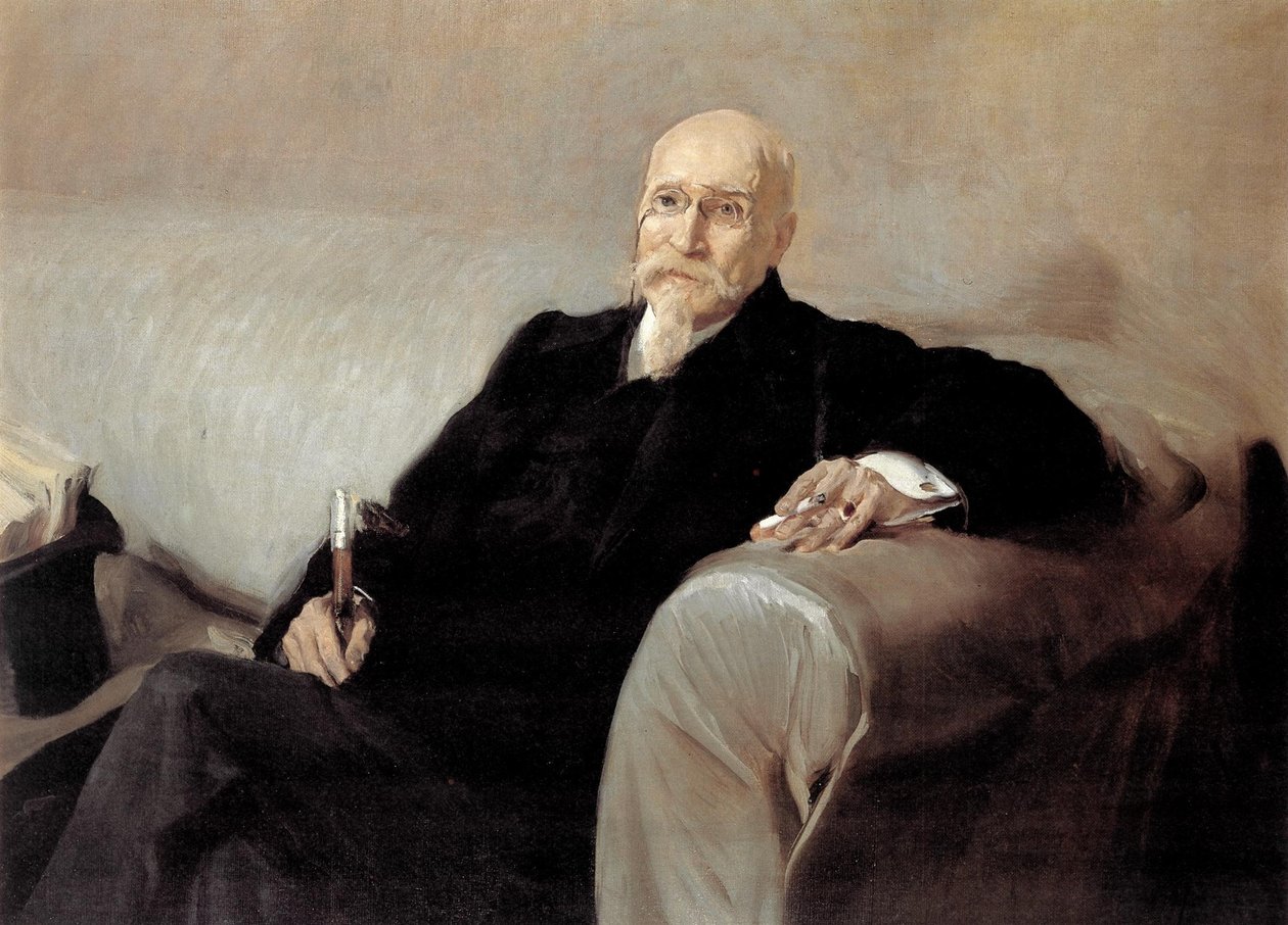 Španělsky: Retrato de José Echegaray (1832-1916) Portrét José Echegaraye od Joaquín Sorolla