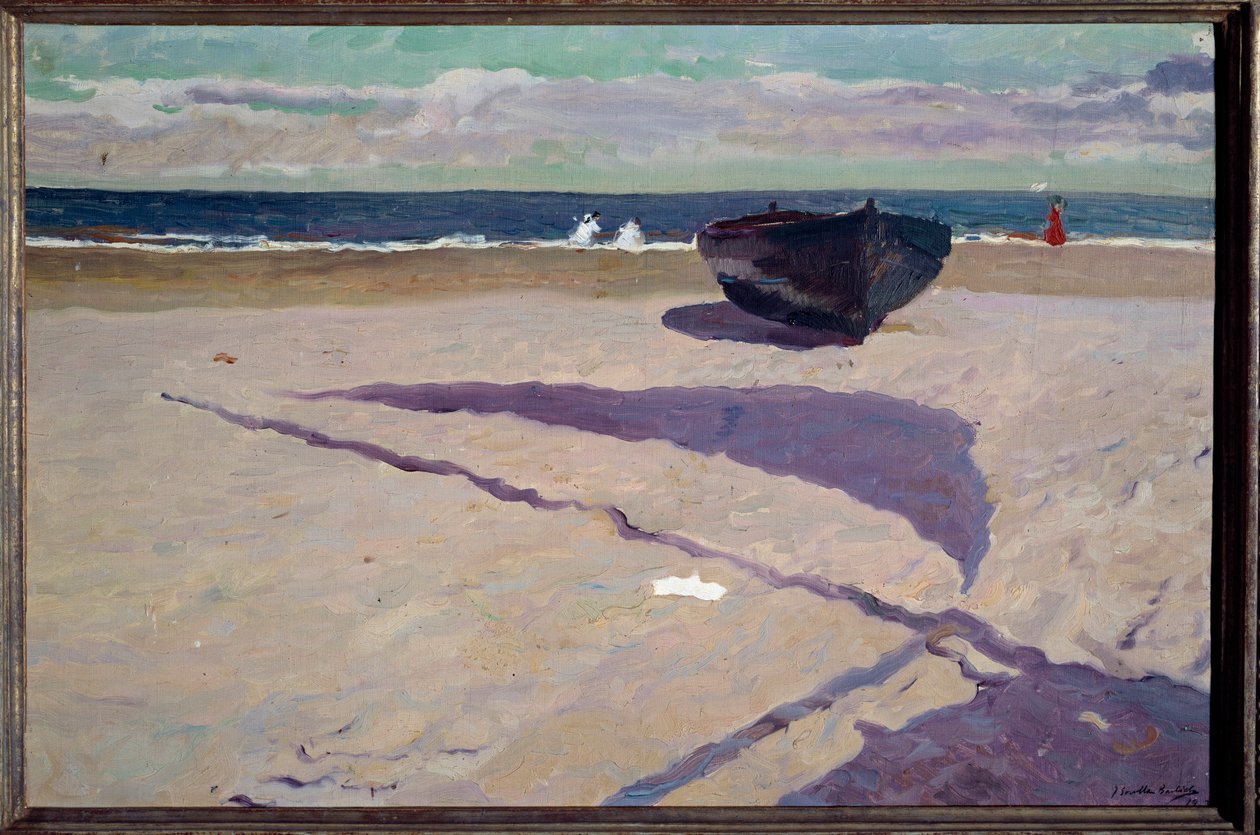Obraz Stín lodi od Joaquina Sorolly y Bastida (1862-1923) 1903 Madrid, Sorolla Museum od Joaquín Sorolla