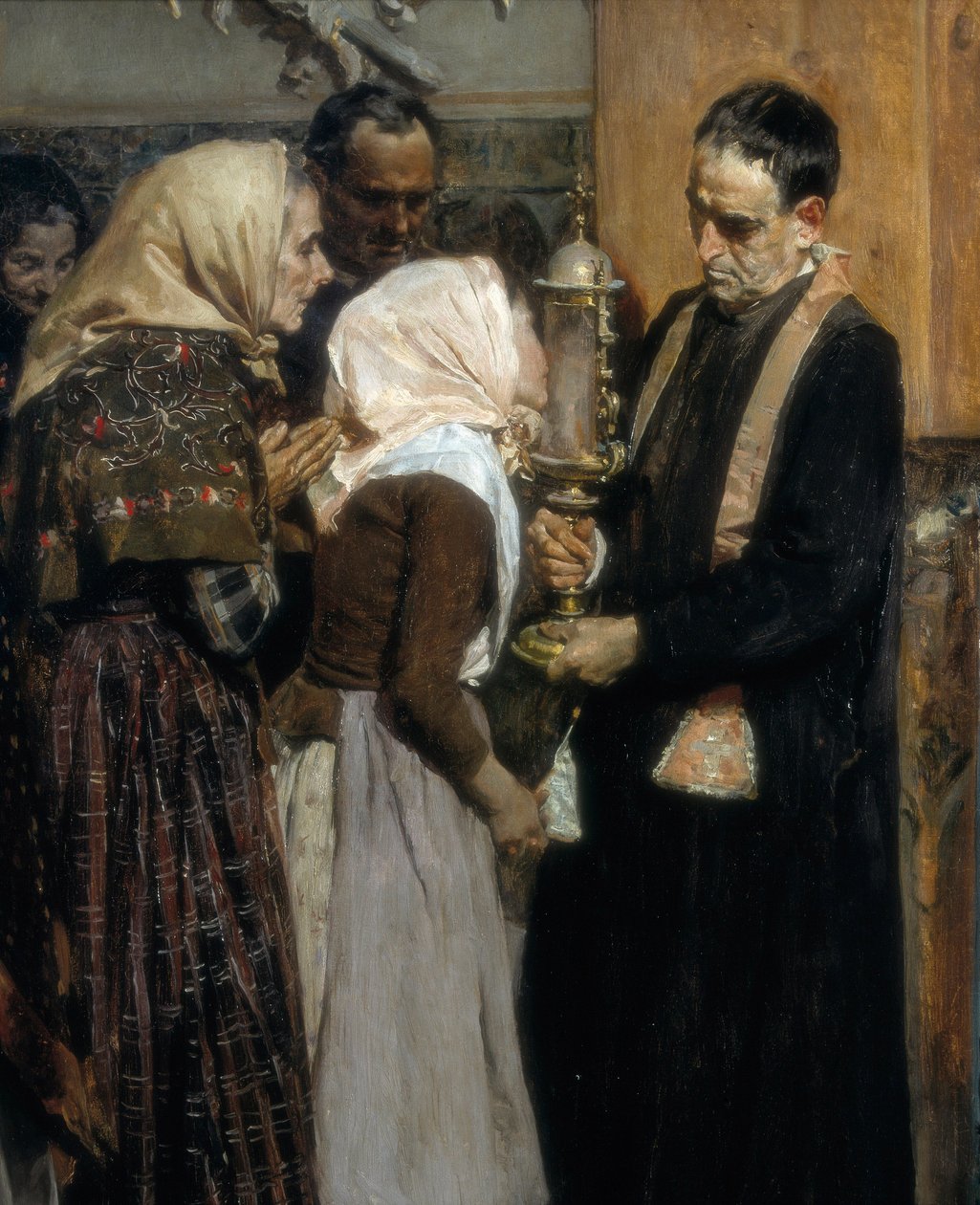 Relikvie, detail od Joaquín Sorolla