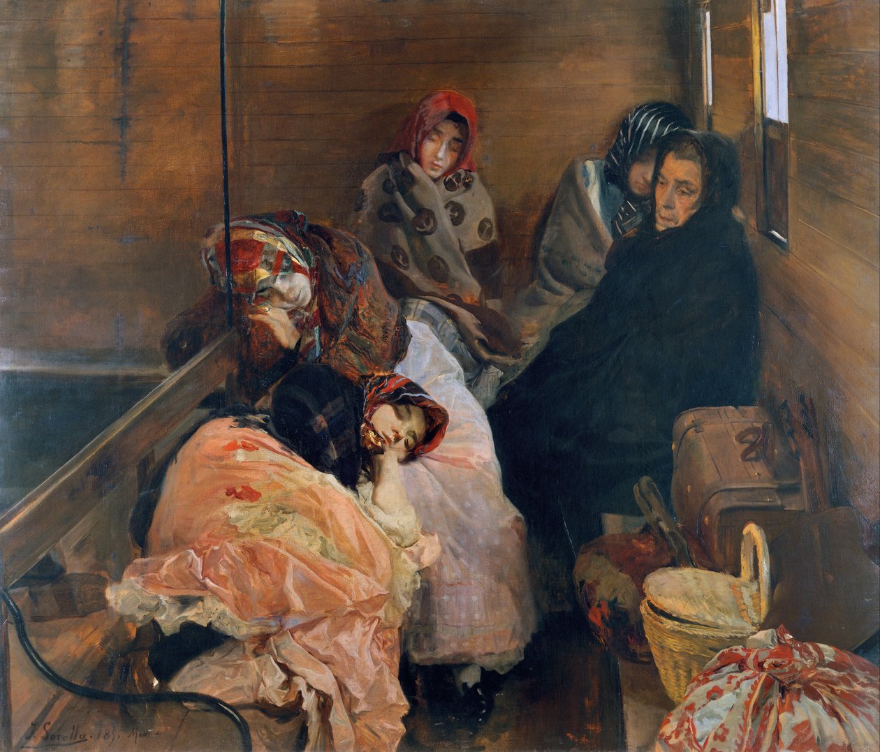 Obchod s bílými otroky od Joaquín Sorolla