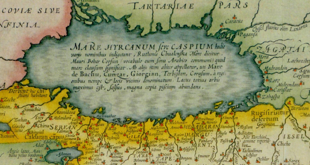 Typ perského nebo sophorského království. (Amsterdam 1636) od Jodocus Hondius
