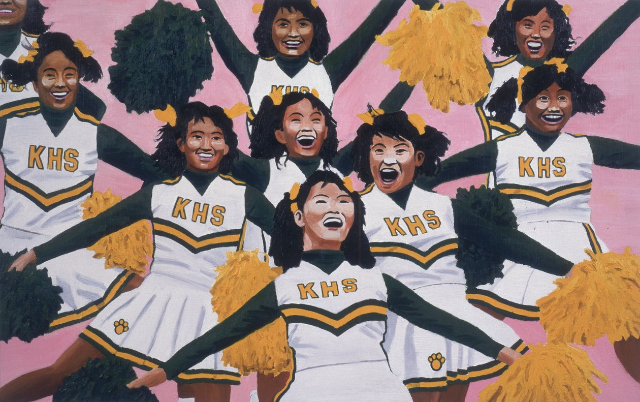 Kiamuki High School Cheerleaders, 2002 od Joe Heaps Nelson