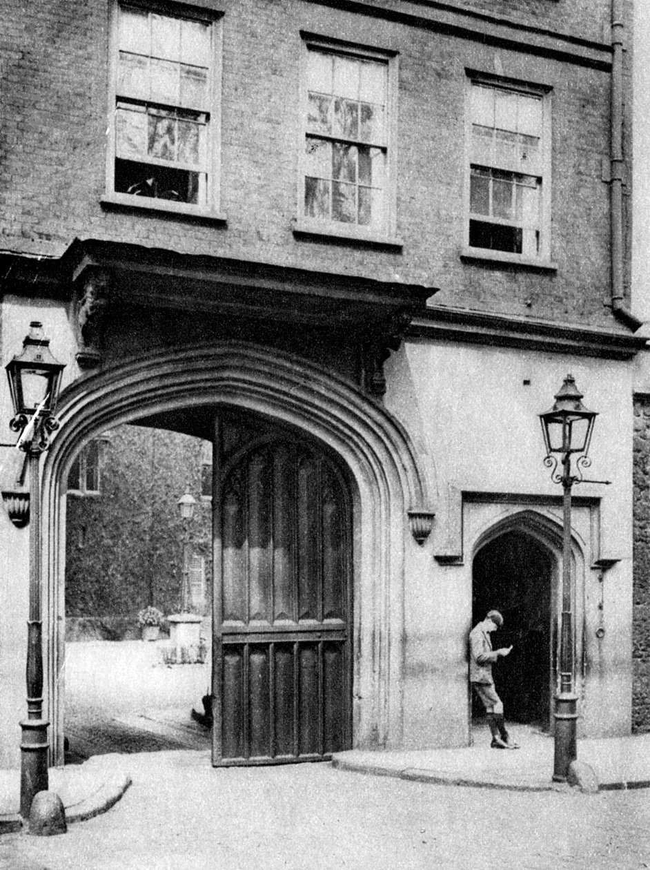 16. století brána do Charterhouse, Londýn, 1926-1927. od Joel