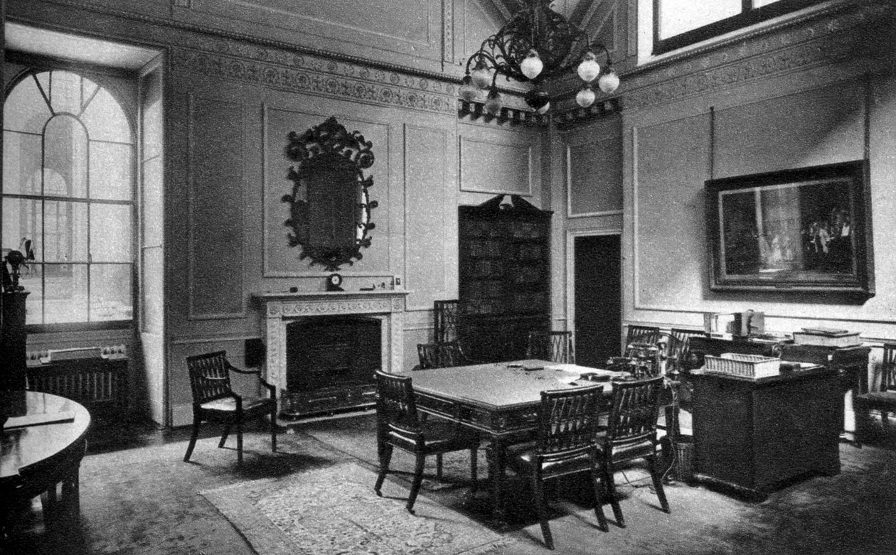 The Governors Room, Bank, London, 1926-1927. od Joel