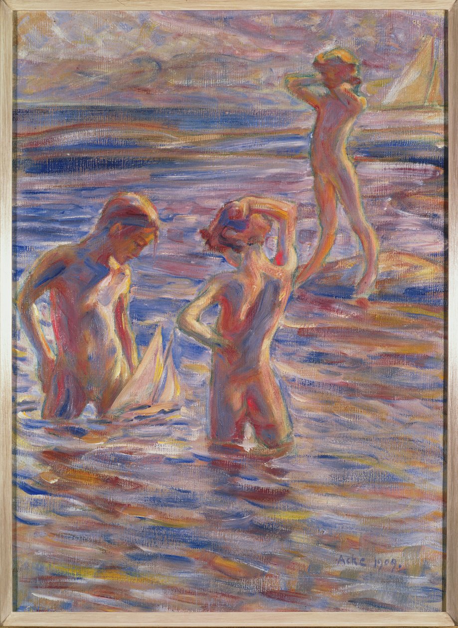 Malý plachtařský klub, 1909 od Johan Axel Gustav Acke