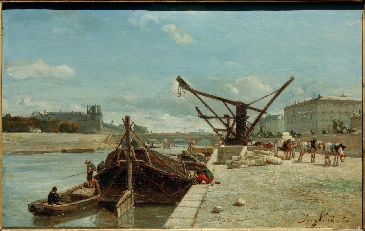Pont Royal, při pohledu z Quai d